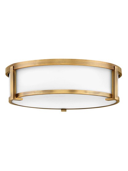 Lowell 3 Light Large Flush Mount